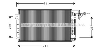 Кондиционер AVA QUALITY COOLING для CHEVROLET BERETTA купе (1_37) 3.1 V6