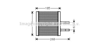 Отопление и вентиляция AVA QUALITY COOLING для CHEVROLET KALOS 1.2
