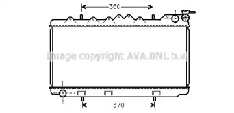 Водяной / масляный радиатор AVA QUALITY COOLING для NISSAN SUNNY III Liftback (N14) 2.0 i 16V