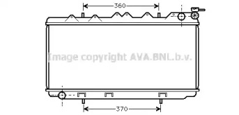 Водяной / масляный радиатор AVA QUALITY COOLING для NISSAN ALMERA I (N15) 2.0 D