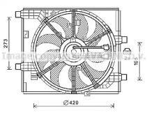 Система охлаждения AVA QUALITY COOLING для NISSAN JUKE (F15) 1.6 DIG-T