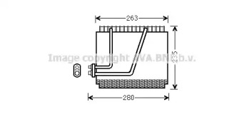 Кондиционер AVA QUALITY COOLING для NISSAN PATHFINDER II (R50) 3.5 V6 4WD