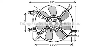 Система воздушного охлаждения AVA QUALITY COOLING для CHEVROLET MATIZ (M200, M250) 1.0