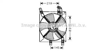 Система охлаждения AVA QUALITY COOLING для CHEVROLET NUBIRA седан 2.0 D