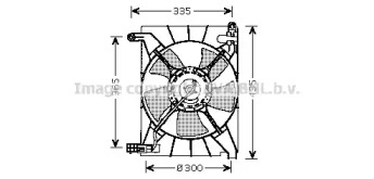 Система охлаждения AVA QUALITY COOLING для CHEVROLET KALOS 1.2