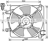 Система охлаждения AVA QUALITY COOLING для CHEVROLET SPARK 0.8