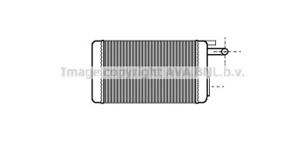 Водяной / масляный радиатор AVA QUALITY COOLING для ALFA ROMEO 146 (930_) 1.7 i.e. 16V (930.B1)