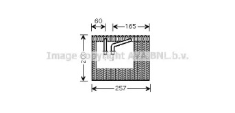 Испаритель AVA QUALITY COOLING для ALFA ROMEO 146 (930_) 1.9 JTD (930.B4B)