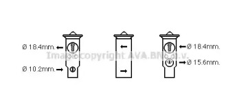 Кондиционер AVA QUALITY COOLING для HONDA JAZZ II (GD_, GE3, GE2) 1.2 i-DSI (GD5, GE2)