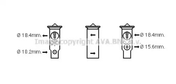 Кондиционер AVA QUALITY COOLING для HONDA CIVIC VIII седан (FD, FA) 1.8 EXS Flex