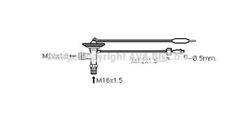 Кондиционер AVA QUALITY COOLING для HONDA PRELUDE V (BB_) 2.2 16V (BB6, BB8)