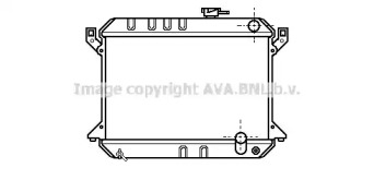 Водяной / масляный радиатор AVA QUALITY COOLING для HONDA ACCORD I (SJ, SY) 1.6 L/EX (SY)
