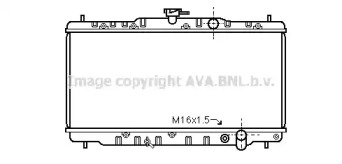 Водяной / масляный радиатор AVA QUALITY COOLING для HONDA ACCORD III Aerodeck (CA) 2.0 EX (CA5)