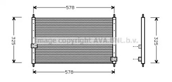 Кондиционер AVA QUALITY COOLING для HONDA INTEGRA купе (DC2, DC4) 1.8 Type-R