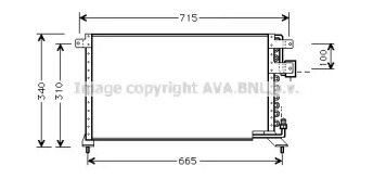 Кондиционер AVA QUALITY COOLING для HONDA ACCORD III Aerodeck (CA) 2.0 EXi (CA5)