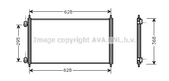 Кондиционер AVA QUALITY COOLING для HONDA ACCORD VI купе (CG) 3.0 V6 24V (CG2)