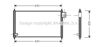 Кондиционер AVA QUALITY COOLING для HONDA PRELUDE V (BB_) 2.2 16V (BB6, BB8)