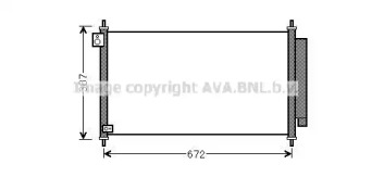 Кондиционер AVA QUALITY COOLING для HONDA CIVIC IX седан (FB, FG) 1.8 (FB2)