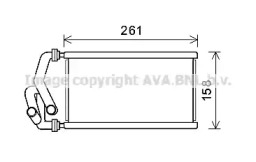 Отопление и вентиляция AVA QUALITY COOLING для HONDA CIVIC VIII седан (FD, FA) 1.8 EXS Flex