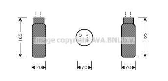 Кондиционер AVA QUALITY COOLING для HONDA CIVIC II Shuttle (EE) 1.4 i 16V (EE1)