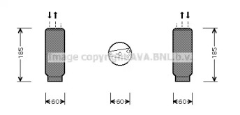 Кондиционер AVA QUALITY COOLING для HONDA ACCORD IV (CB) 2.2 i 16V (CB7)
