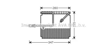 Кондиционер AVA QUALITY COOLING для HONDA PRELUDE V (BB_) 2.2 16V (BB6, BB8)
