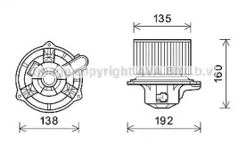 Отопление и вентиляция AVA QUALITY COOLING для KIA CEE'D Хэтчбек (ED) 1.6