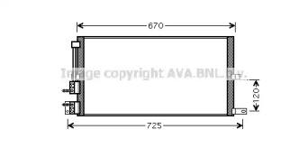 Кондиционер AVA QUALITY COOLING для JAGUAR X-TYPE Estate (X400) 2.2 D