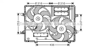 Система охлаждения AVA QUALITY COOLING для JAGUAR X-TYPE (X400) 3.0 V6 Привод на все колеса