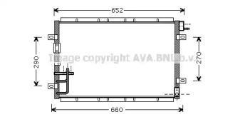 Кондиционер AVA QUALITY COOLING для KIA SORENTO I (JC) 2.4