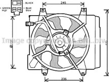 Система охлаждения AVA QUALITY COOLING для KIA PICANTO (BA) 1.1 CRDi