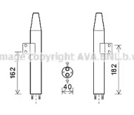 Кондиционер AVA QUALITY COOLING для KIA SORENTO I (JC) 2.4