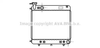 Водяной / масляный радиатор AVA QUALITY COOLING для MERCEDES-BENZ T1 автобус (602) 310 D 2.9