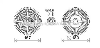 Система охлаждения AVA QUALITY COOLING для MERCEDES-BENZ T1 автобус (602) 310 D 2.9