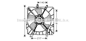 Система охлаждения AVA QUALITY COOLING для MAZDA 323 S IV (BG) 1.3 16V