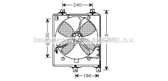 Система охлаждения AVA QUALITY COOLING для MAZDA 626 III Hatchback (GD) 2.0 16V