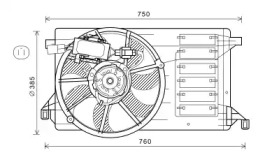 Система охлаждения AVA QUALITY COOLING для MAZDA 3 (BL) 2.0 MZR DISI