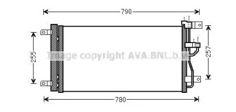 Кондиционер AVA QUALITY COOLING для CHEVROLET CAPTIVA (C100, C140) 2.2 D 4WD