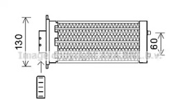 Отопление и вентиляция AVA QUALITY COOLING для CHEVROLET CAPTIVA (C100, C140) 2.2 D
