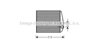 Отопление и вентиляция AVA QUALITY COOLING для CHEVROLET CORSA Пикап 1.0