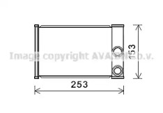 Отопление и вентиляция AVA QUALITY COOLING для CHEVROLET CRUZE Station Wagon (J308) 1.4