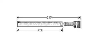 Кондиционер AVA QUALITY COOLING для CHEVROLET CRUZE Station Wagon (J308) 1.4