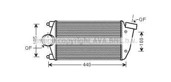 Система нагнетания воздуха AVA QUALITY COOLING для PORSCHE 911 Кабриолет (997) 3.6 Turbo