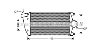 Система нагнетания воздуха AVA QUALITY COOLING для PORSCHE 911 Кабриолет (997) 3.6 Turbo