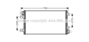 Кондиционер AVA QUALITY COOLING для NISSAN INTERSTAR Фургон (X70) dCi 140