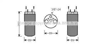 Кондиционер AVA QUALITY COOLING для NISSAN PRIMASTAR Фургон (X83) 2.0