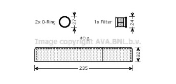 Кондиционер AVA QUALITY COOLING для HONDA JAZZ II (GD_, GE3, GE2) 1.2 i-DSI (GD5, GE2)