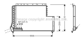 Кондиционер AVA QUALITY COOLING для VOLVO 940 II (944) 2.3 Turbo