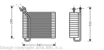Кондиционер AVA QUALITY COOLING для VOLVO 940 II (944) 2.3 Turbo