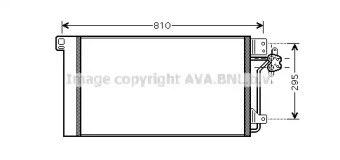 Кондиционер AVA QUALITY COOLING для VW MULTIVAN V (7HM, 7HN, 7HF, 7EF, 7EM, 7EN) 1.9 TDI
